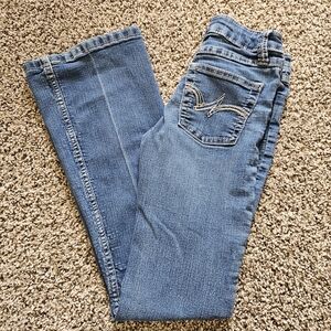 Wrangler Women's Blue Denim Slim Jeans